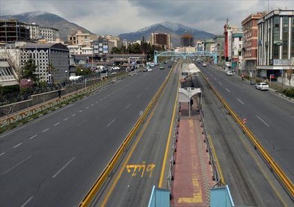 كورونا يفرض حظر التنقل بين المدن الإيرانية