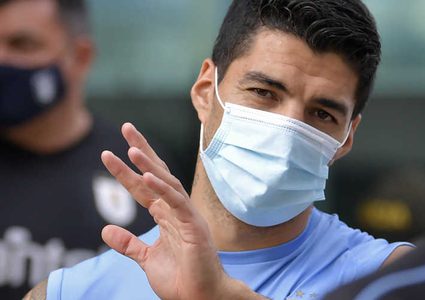 الاتحاد الأورغوياني يعلن إصابة لويس سواريز بكورونا