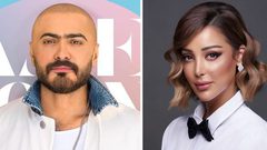 تامر حسني يضع حداً للجدل برسالة عتاب لزوجته