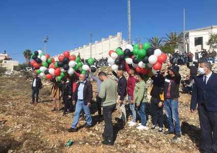 تظاهرة في البيرة تنديدا بزيارة بومبيو إلى مستوطنة "بساغوت"