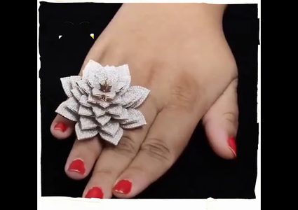 أكبر خاتم في العالم مرصع بالماس