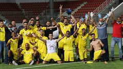 بلاطة يفوز على ترجي وادي النيص برباعية في دوري المحترفين