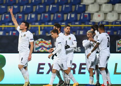 إيطاليا تتأهل لنصف نهائي دوري الأمم الأوروبية
