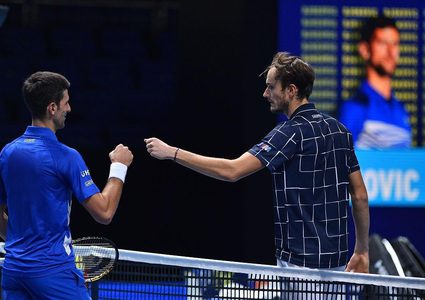 دجوكوفيتش يسقط أمام الروسي ميدفيديف