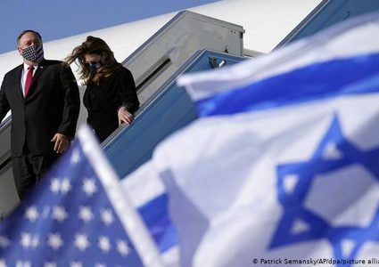 حزب يوناني يدين زيارة بومبيو لمستوطنة بالضفة ولهضبة الجولان