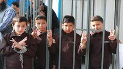 مركز فلسطين لدراسات الأسرى"عملية اعتقال الأطفال ممنهجة"