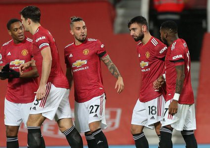 المان يونايتد يفوز بأول مباراه على أرضه هذا الموسم