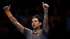 النمساوي تيم يطيح بدجوكوفيتش ويتأهل لنهائي الماسترز