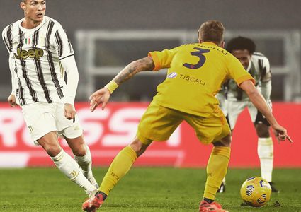 رونالدو يقود يوفنتوس للفوز على كالياري
