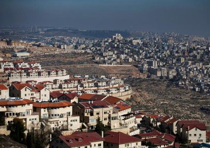 توقيع عقد بناء حي استيطاني غربي نابلس