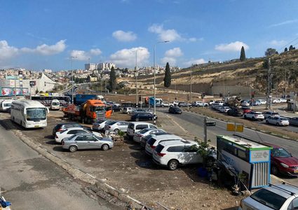 أزمة سير خانقة في الناصرة بسبب الإغلاق