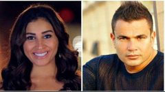 عمرو دياب يظهر مجدداً من دون دينا الشربيني وإطلالته تثير الجدل