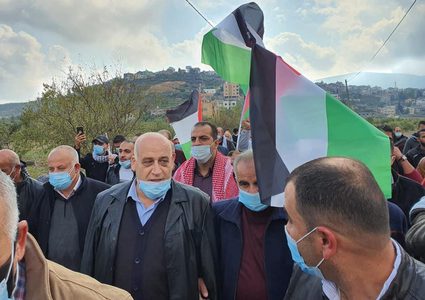 مسيرة بيت دجن الاسبوعية ضد الاستيطان