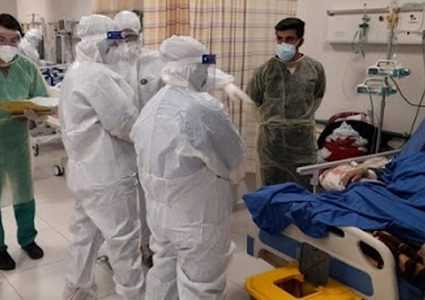 أطباء فلسطين على مستوى عالٍ من الخبرة في رعاية مرضى "كورونا"