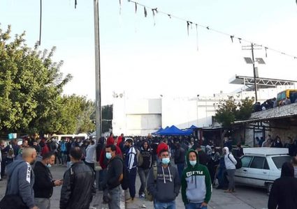 أزمة خانقة على معبر بيت لحم الشمالي