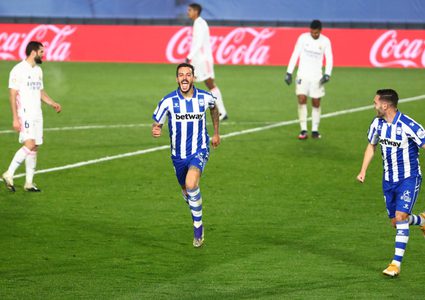 ريال مدريد يسقط أمام ضيفه ألافيس