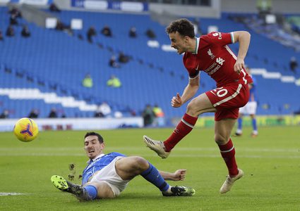 ليفربول يسقط في فخ التعادل أمام برايتون