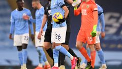 هاتريك محرز يساهم في فوز مانشسر ستي بخماسية على بيرنلي