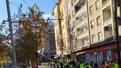 سباق للدراجات في سرقسطة تضامنا مع الشعب الفلسطيني