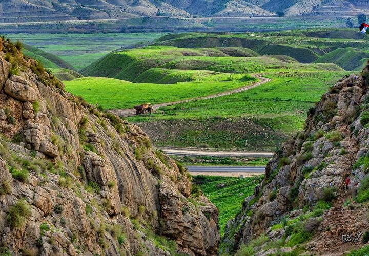 جانب من وادي الفيران في الأغوار الشمالية
عدسة : محمود معطان