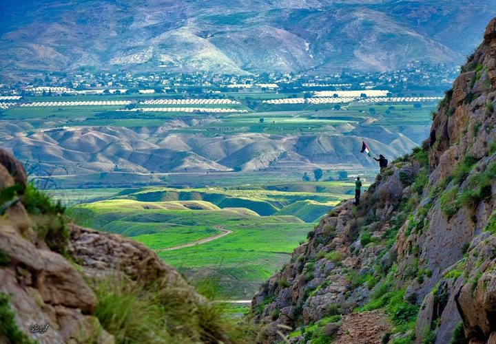 جانب من وادي الفيران في الأغوار الشمالية
عدسة : محمود معطان