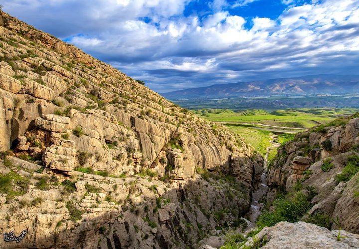 جانب من وادي الفيران في الأغوار الشمالية
عدسة : محمود معطان