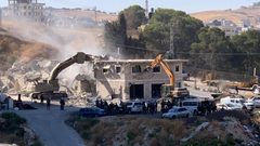 الاحتلال يهدم منزلا في بلدة الخضر جنوب بيت لحم