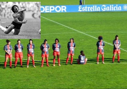 لاعبة اسبانية ترفض الوقوف دقيقة صمت حدادا على مارادونا