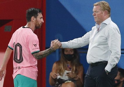 كومان يستبعد ميسي وكوتينيو وشتيغن أمام فرنسفاروش