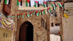 أزقة البلدة القديمة بمدينة نابلس