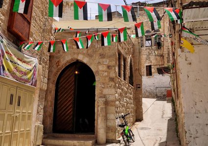 أزقة البلدة القديمة بمدينة نابلس