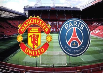 موعد مباراة باريس سان جيرمان ومانشستر يونايتد