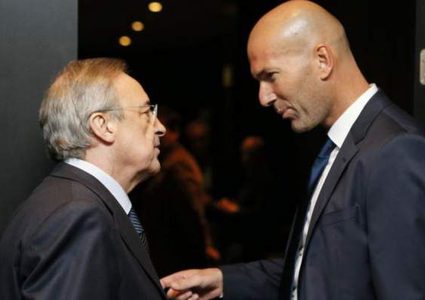 زيدان يمنح بيريز وعدًا حول مستقبل ريال مدريد