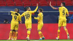 برشلونة يفوز عاى فرنسفاروش بثلاثية نظيفة