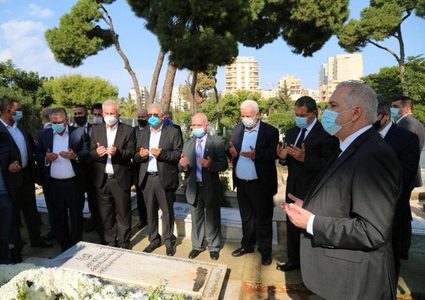 تشييع المناضل الوطني باسل عقل الى مثواه الأخير في بيروت