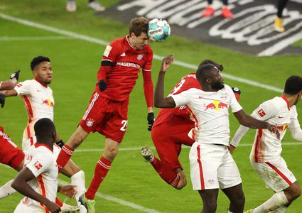 تعادل مثير يحكم نتيجة مباراة بايرن ميونخ ولايبزيغ