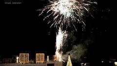 إضاءة شجرة الميلاد في بيت لحم