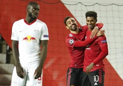 لايبزيغ يستضيف مانشستر يونايتد في لقاء لا يقبل القسمة على اثنين