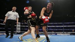 القبض على ملاكمة بعد اتهامها بإنهاء حياة زوجها بـ"الضربة القاضية