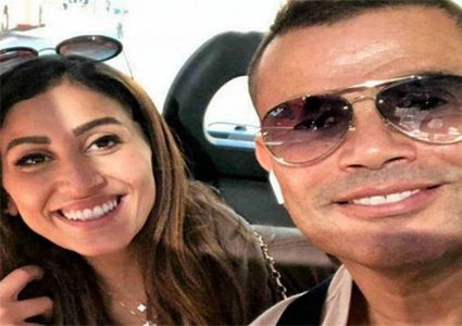 ما موقف عمرو دياب من الخلاف مع دينا الشربيني؟