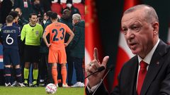 أردوغان يدين العنصرية التي تعرض لها لاعب فريق بلاده "باشك شهير"