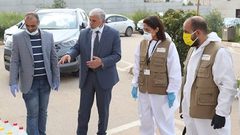 محافظ طوباس: عشر وفيات و413 حالة نشطة في المحافظة