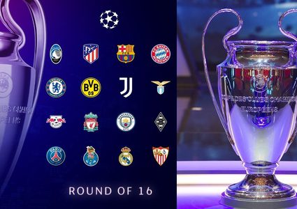 قائمة المتأهلين لدور الـ16 من دوري أبطال أوروبا