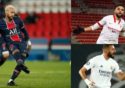 لاعب مغربي ينافس نيمار وبنزيمة على جائزة الأفضل في أبطال أوروبا