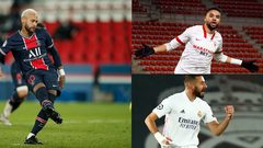 لاعب مغربي ينافس نيمار وبنزيمة على جائزة الأفضل في أبطال أوروبا