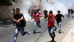 إصابات بالاختناق بقرية المغير شمال شرق رام الله