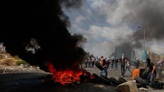 إصابات بالاختناق خلال مواجهات مع الاحتلال في مدينة البيرة