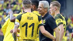 بوروسيا دورتموند يعلن عن اقالة مدربه لوسيان فافر