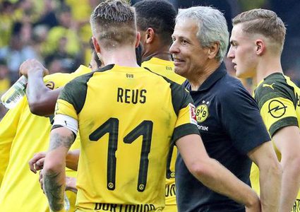 بوروسيا دورتموند يعلن عن اقالة مدربه لوسيان فافر