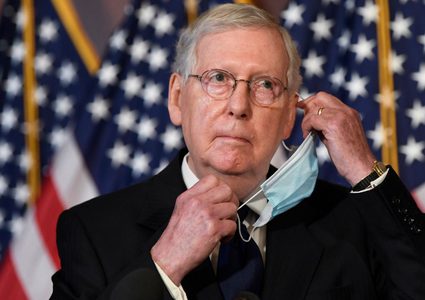 ميتش مكونيل يهنئ بايدن بالفوز بالرئاسة الأمريكية